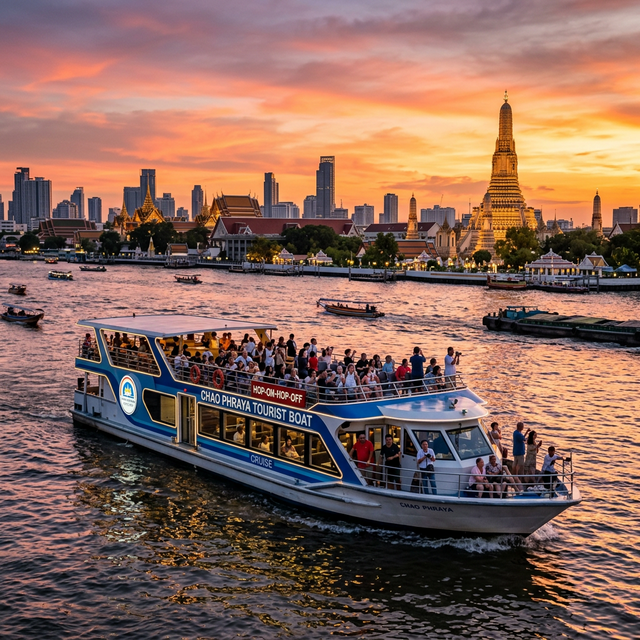 Bangkok Chao Phraya River Cruise Tour
